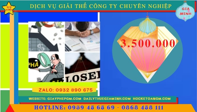 DỊCH VỤ GIẢI THỂ CÔNG TY CHUYÊN NGHIỆP TẠI TP HƯNG YÊN 5 Bảng giá dịch vụ giải thể doanh nghiệp giá rẻ trọn gói tại TP Hưng Yên