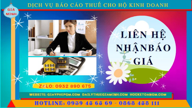 Dịch vụ báo cáo thuế cho hộ kinh doanh tại Đắk Lắk 5 Bảng giá dịch vụ kế toán thuế trọn gói tại Đắk Lắk