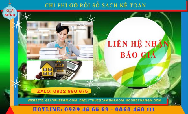 Bảng giá làm báo cáo thuế giá rẻ tại huyện bình chánh