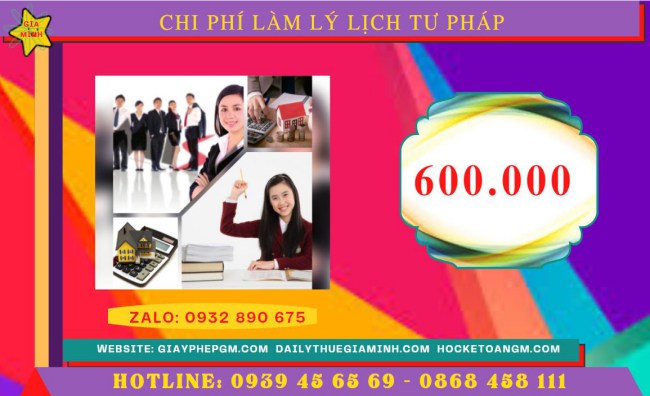 DỊCH VỤ LÀM LÝ LỊCH TƯ PHÁP SỐ 2 AN GIANG NHANH RẺ NHẤT 5 Bảng giá lý lịch tư pháp số 2 tại An Giang