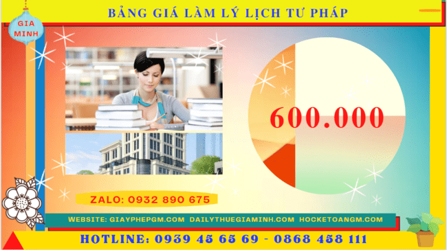 Dịch vụ làm lý lịch tư pháp số 2 bắc giang nhanh rẻ nhất 5 Bảng giá lý lịch tư pháp số 2 tại Bắc Giang