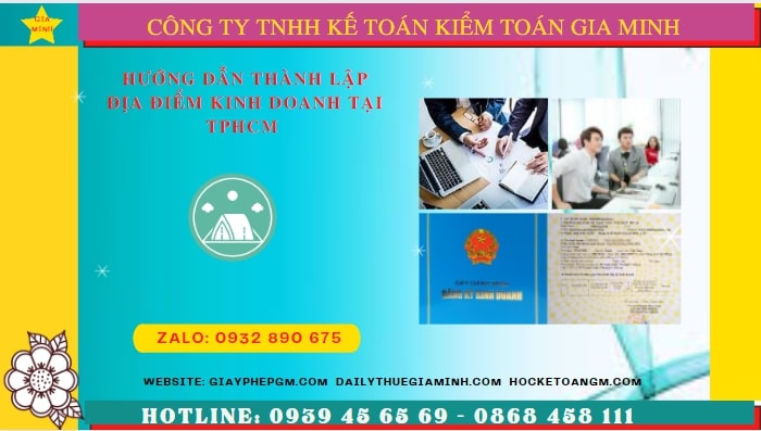 Hướng dẫn thành lập địa điểm kinh doanh tại TPHCM 4 Cách đăng ký kinh doanh mỹ phẩm thành công 100% tại tphcm
