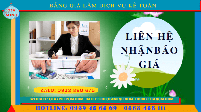 DỊCH VỤ KẾ TOÁN THUẾ TẠI HUẾ TRỌN GÓI 5 Chi phí dịch vụ kế toán trọn gói chuyên nghiệp tại Huế