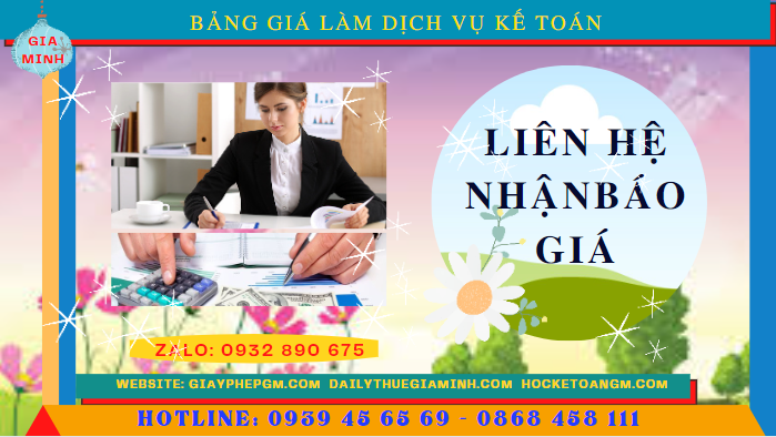DỊCH VỤ KẾ TOÁN THUẾ TẠI NAM ĐỊNH TRỌN GÓI 5 Chi phí dịch vụ kế toán trọn gói chuyên nghiệp tại Nam Định
