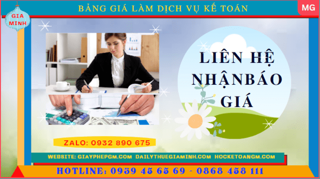 DỊCH VỤ KẾ TOÁN THUẾ TẠI SƠN LA TRỌN GÓI 5 Chi phí dịch vụ kế toán trọn gói chuyên nghiệp tại Sơn La
