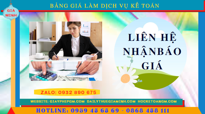 DỊCH VỤ KẾ TOÁN THUẾ TẠI THÁI NGUYÊN TRỌN GÓI 5 Chi phí dịch vụ kế toán trọn gói chuyên nghiệp tại Thái Nguyên