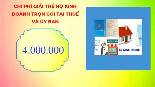 DỊCH VỤ GIẢI THỂ HỘ KINH DOANH TRỌN GÓI TẠI HÀ NỘI 11 Chi phí giải thể trọn gói hộ kinh doanh Hà Nội
