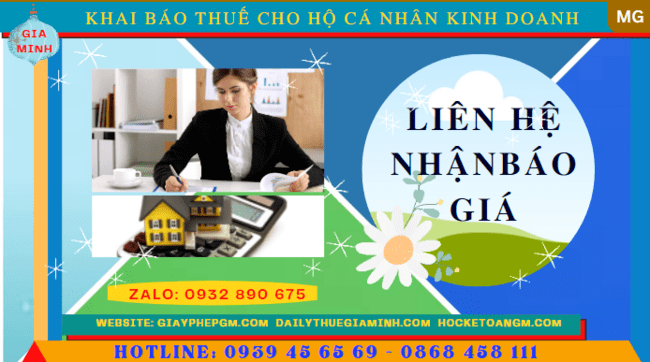 Dịch vụ khai báo thuế cho hộ cá nhân kinh doanh tại điện biên 6 Chi phí kế toán thuế trọn gói cho hộ kinh doanh tại Điện Biên