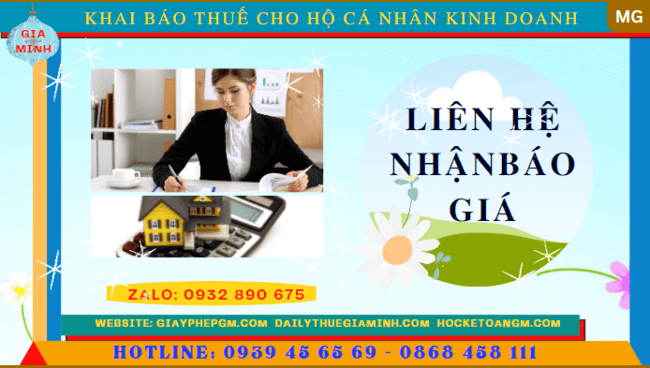 DỊCH VỤ KHAI BÁO THUẾ CHO HỘ CÁ NHÂN KINH DOANH TẠI THÀNH PHỐ HẢI PHÒNG 6 Chi phí kế toán thuế trọn gói cho hộ kinh doanh tại Thành Phố Hải Phòng