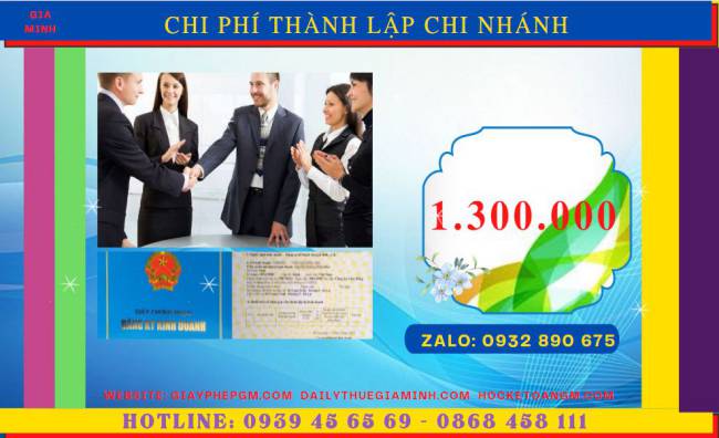Dịch vụ thành lập chi nhánh công ty tại Lạng Sơn 5 Chi phí thành lập chi nhánh công ty tại Lạng Sơn