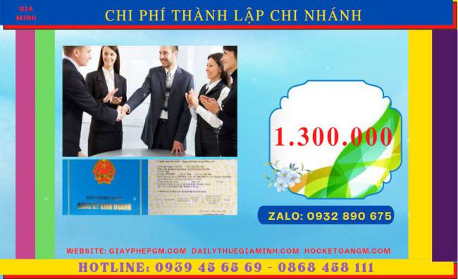 Dịch vụ thành lập chi nhánh công ty tại thành phố huế 5 Chi phí dịch vụ thành lập chi nhánh công ty tại Thành Phố Huế