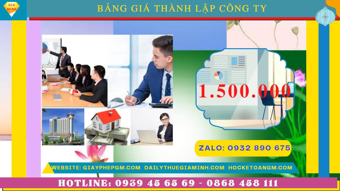 Chi phí thành lập công ty đào tạo ngoại ngữ trọn gói tại Đắk Nông