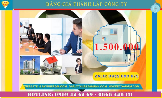 Chi phí thành lập công ty đào tạo ngoại ngữ trọn gói tại Điện Biên