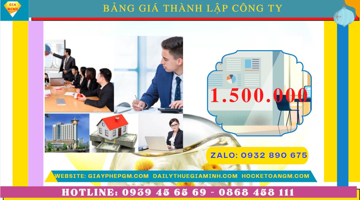 Chi phí thành lập công ty đào tạo ngoại ngữ trọn gói tại Hà Giang