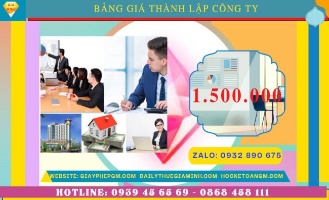 Chi phí thành lập công ty đào tạo ngoại ngữ trọn gói tại Hải Dương