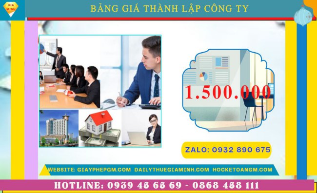 Chi phí thành lập công ty đào tạo ngoại ngữ trọn gói tại hải phòng