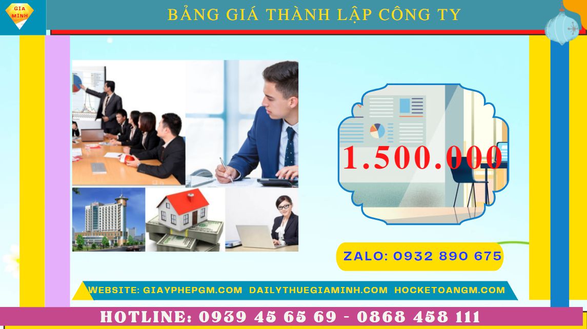 Chi phí thành lập công ty đào tạo ngoại ngữ trọn gói tại Long An