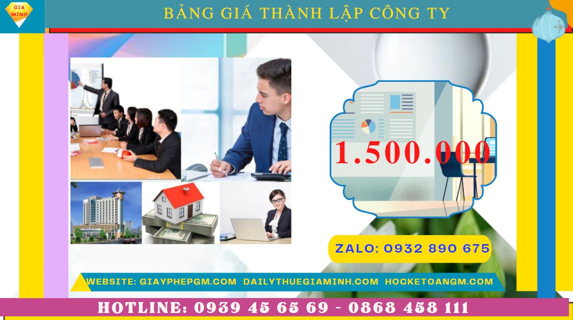 Chi phí thành lập công ty đào tạo ngoại ngữ trọn gói tại Nam Định