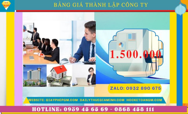 Chi phí thành lập công ty đào tạo ngoại ngữ trọn gói tại Ninh Thuận
