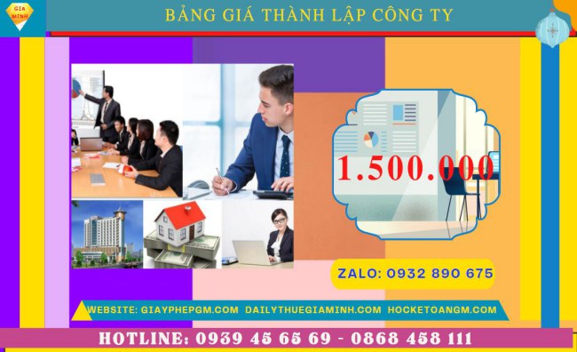 Chi phí thành lập công ty đào tạo ngoại ngữ trọn gói tại Sơn La
