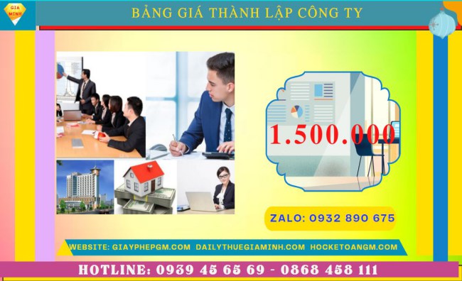 Chi phí thành lập công ty đào tạo ngoại ngữ trọn gói tại Thành Phố Huế