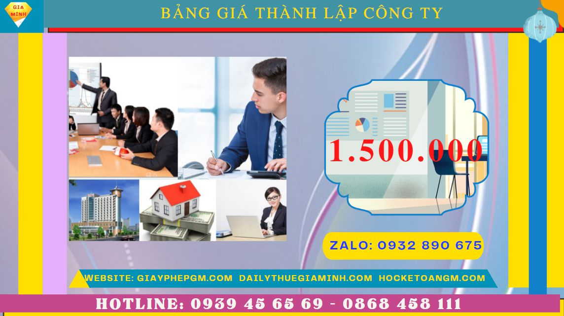 Chi phí thành lập công ty đào tạo ngoại ngữ trọn gói tại Tiền Giang
