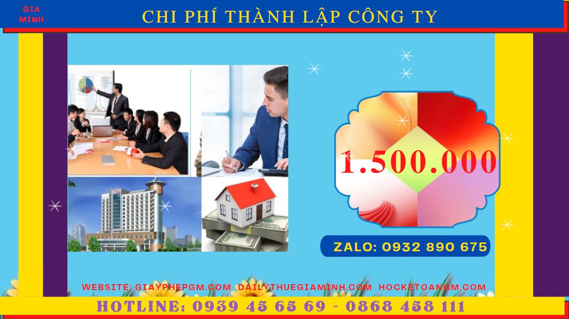 Chi phí thành lập công ty đào tạo ngoại ngữ trọn gói tại Ninh Kiều
