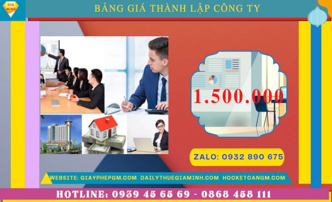 Chi phí thành lập công ty đào tạo ngoại ngữ trọn gói tại Trà Vinh