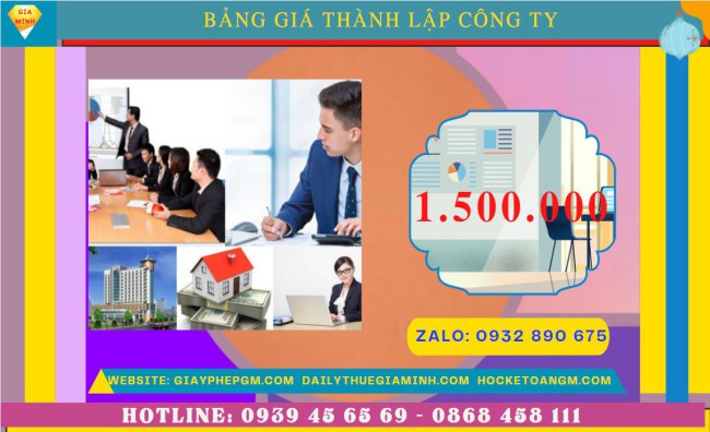 Thành lập công ty đào tạo ngoại ngữ tại Tuyên Quang – Thủ tục, điều kiện, hồ sơ chi tiết 5 Chi phí thành lập công ty đào tạo ngoại ngữ trọn gói tại Tuyên Quang