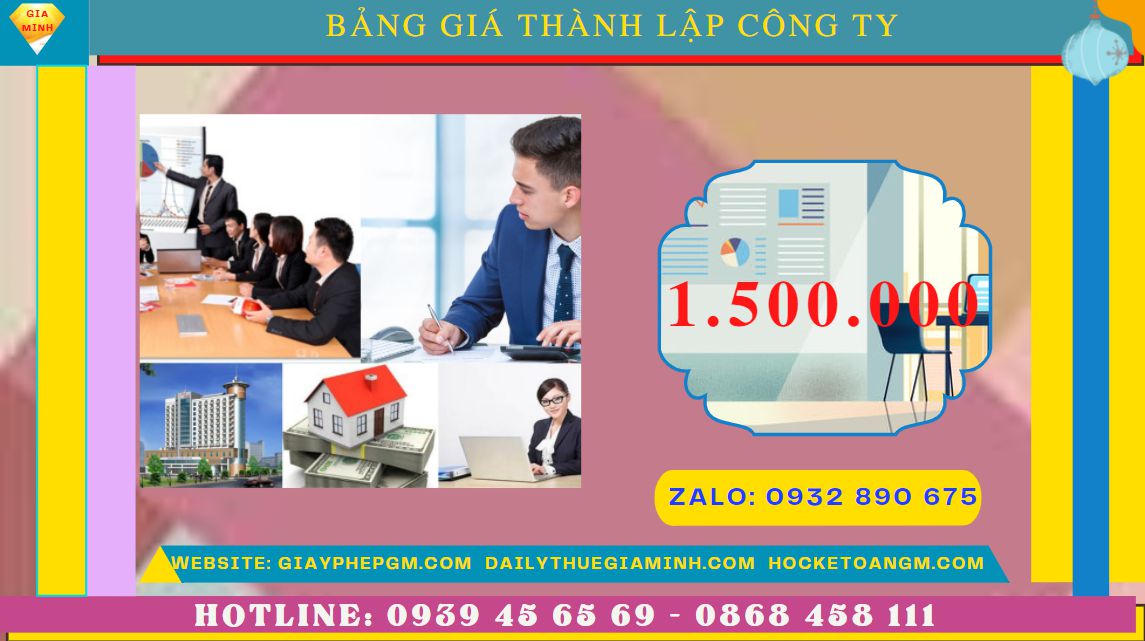 Chi phí thành lập công ty đào tạo ngoại ngữ trọn gói tại Yên Bái