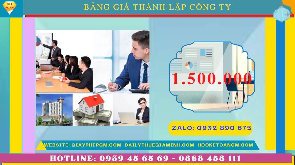 Chi phí thành lập công ty đóng gói bao bì tại TP Hưng Yên