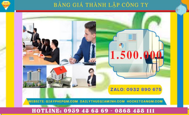 Chi phí thành lập công ty san lấp mặt bằng trọn gói tại Đồng Tháp
