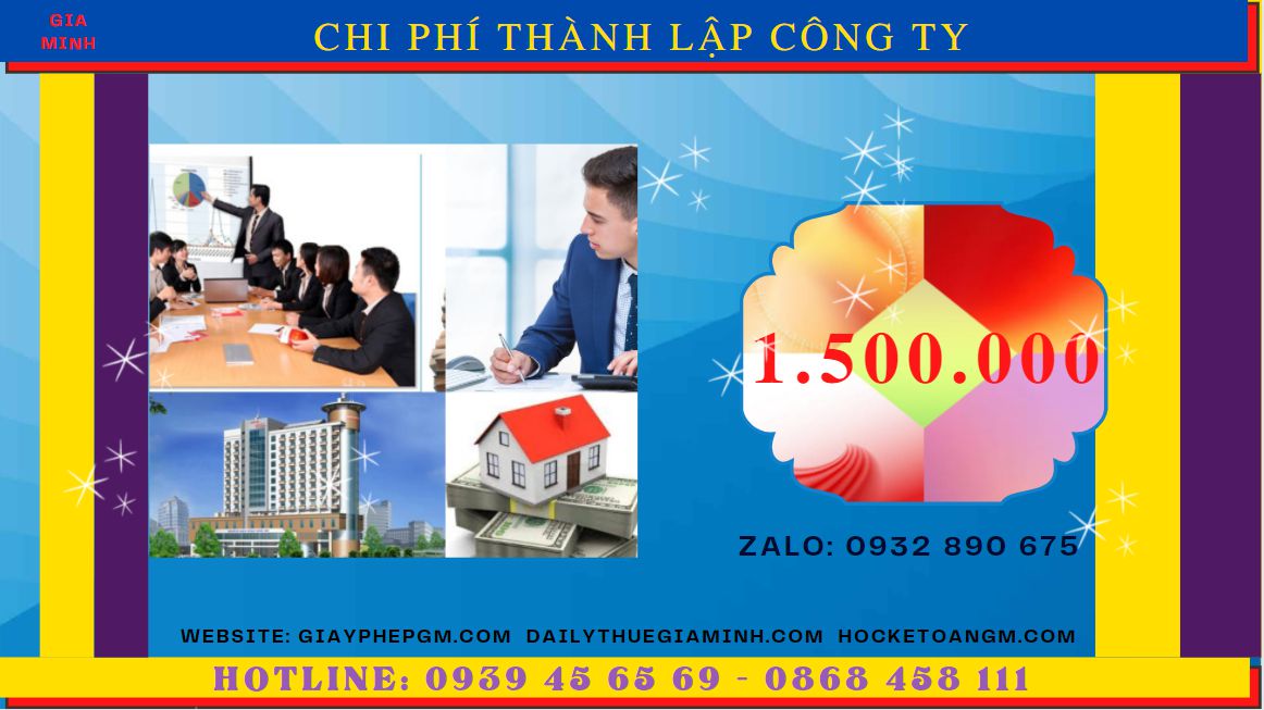 Chi phí thành lập công ty san lấp mặt bằng trọn gói tại Hà Nội