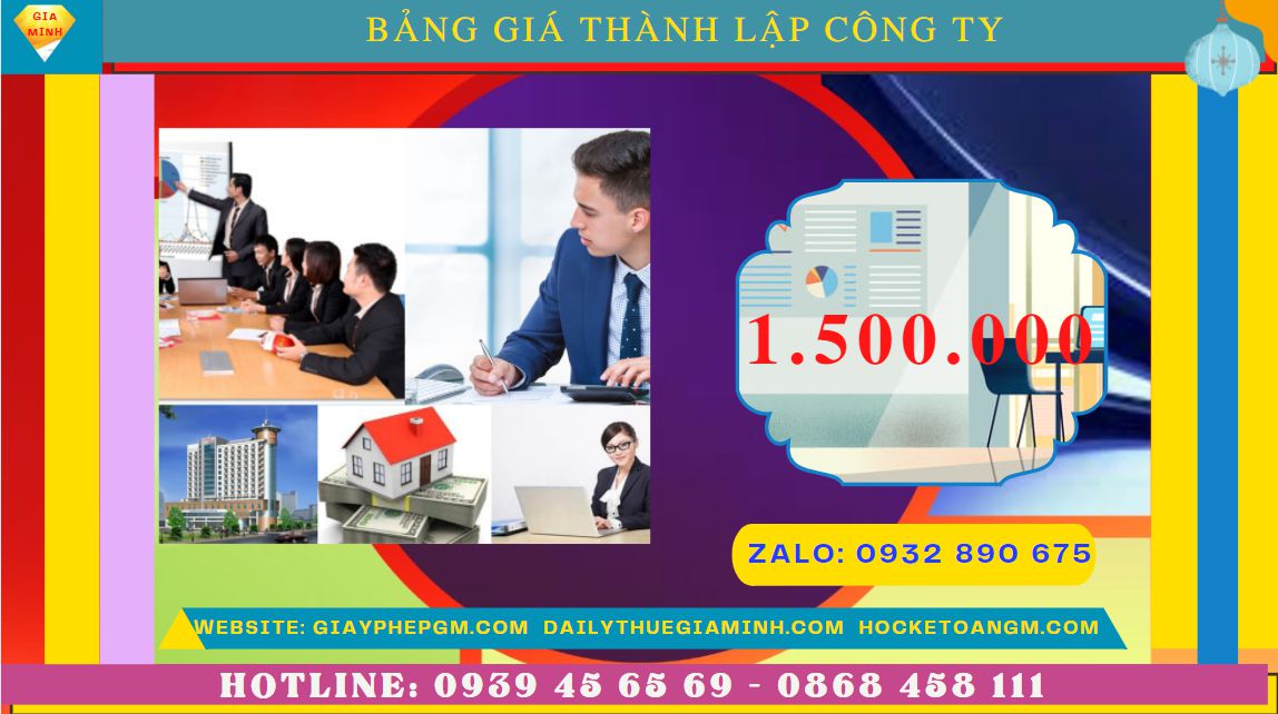 Chi phí thành lập công ty san lấp mặt bằng trọn gói tại Quảng Bình