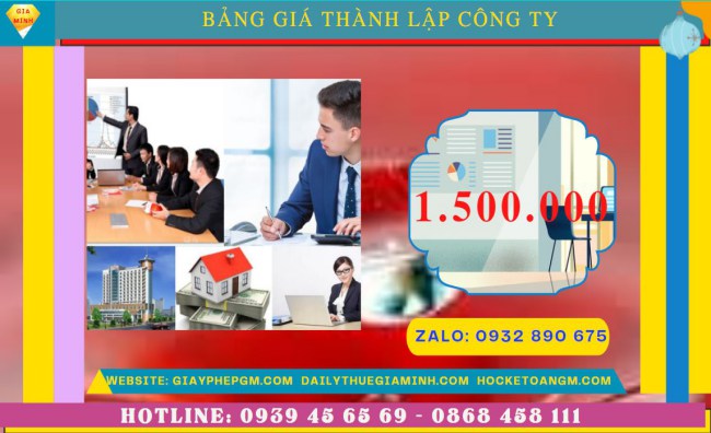 Thành lập công ty san lấp mặt bằng tại Quảng Ngãi: Hướng dẫn chi tiết 2025 4 Chi phí thành lập công ty san lấp mặt bằng trọn gói tại Quảng Ngãi