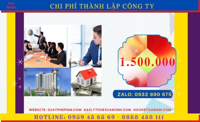 Chi phí thành lập công ty san lấp mặt bằng trọn gói tại Thành Phố Hà Nội