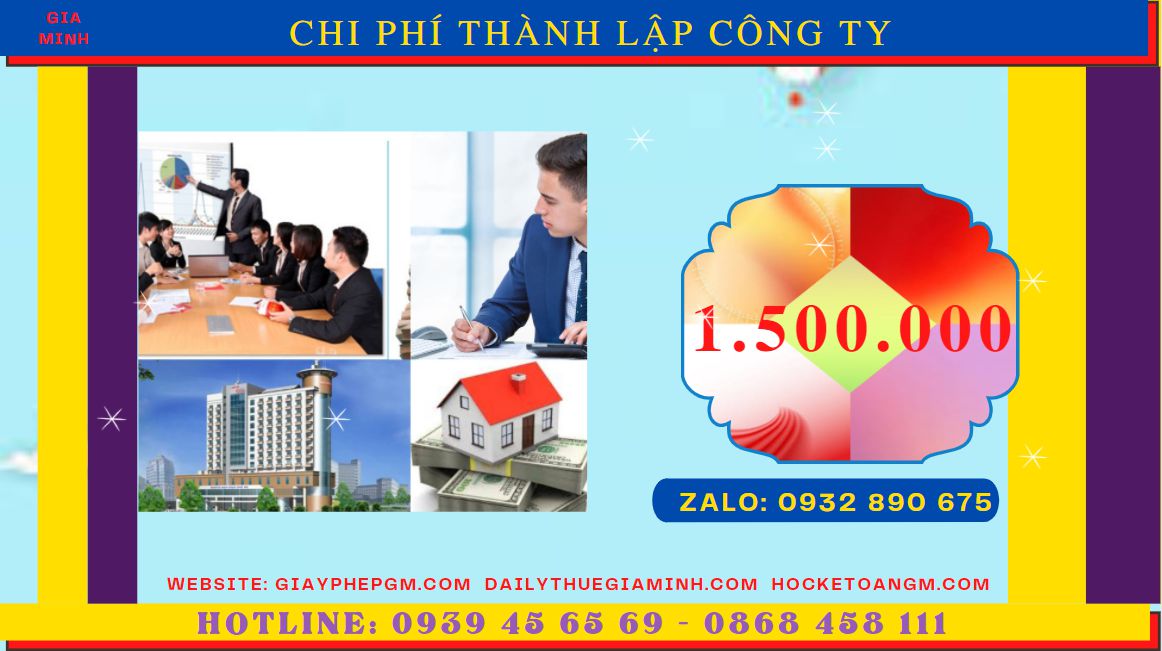 Chi phí thành lập công ty san lấp mặt bằng trọn gói tại Ninh Kiều