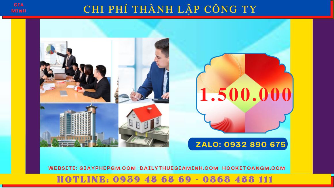 Chi phí thành lập công ty san lấp mặt bằng trọn gói tại TP Hải Phòng