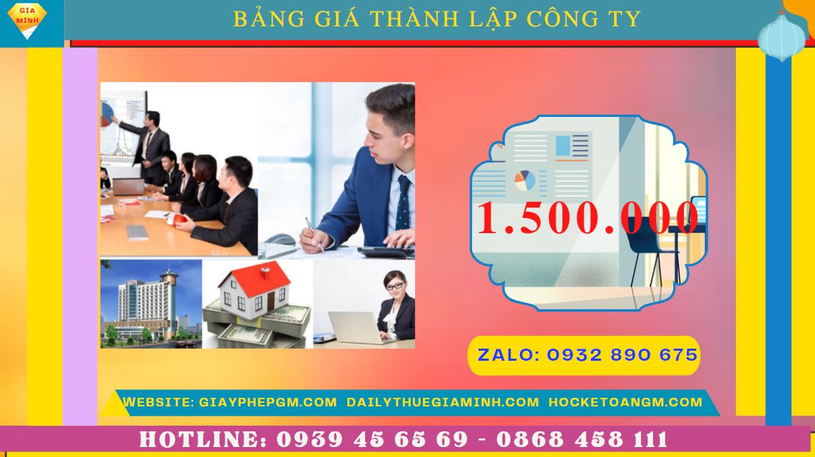 Chi phí thành lập công ty spa trọn gói tại Bình Thuận
