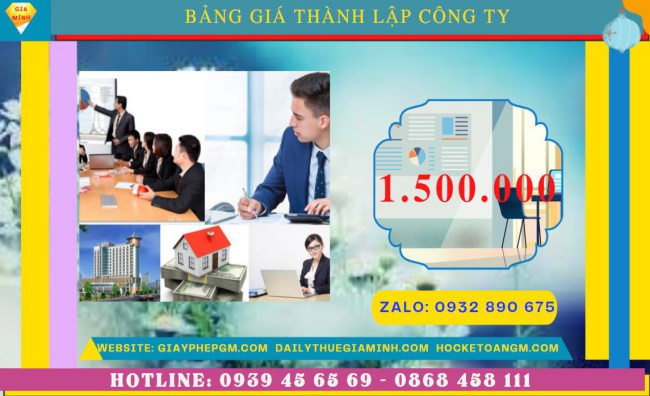 Thành lập công ty spa tại Đắk Nông – Hướng dẫn chi tiết 2025 5 Chi phí thành lập công ty spa trọn gói tại Đắk Nông