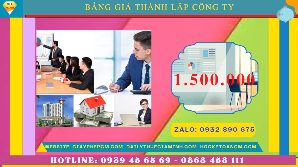 Chi phí thành lập công ty spa trọn gói tại Gia Lai