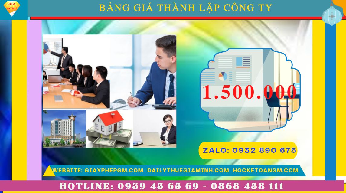 Chi phí thành lập công ty spa trọn gói tại Hà Giang