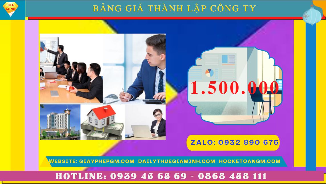 Thành lập công ty spa tại Kon Tum – Hướng dẫn đầy đủ 2025 5 Chi phí thành lập công ty spa trọn gói tại Kon Tum