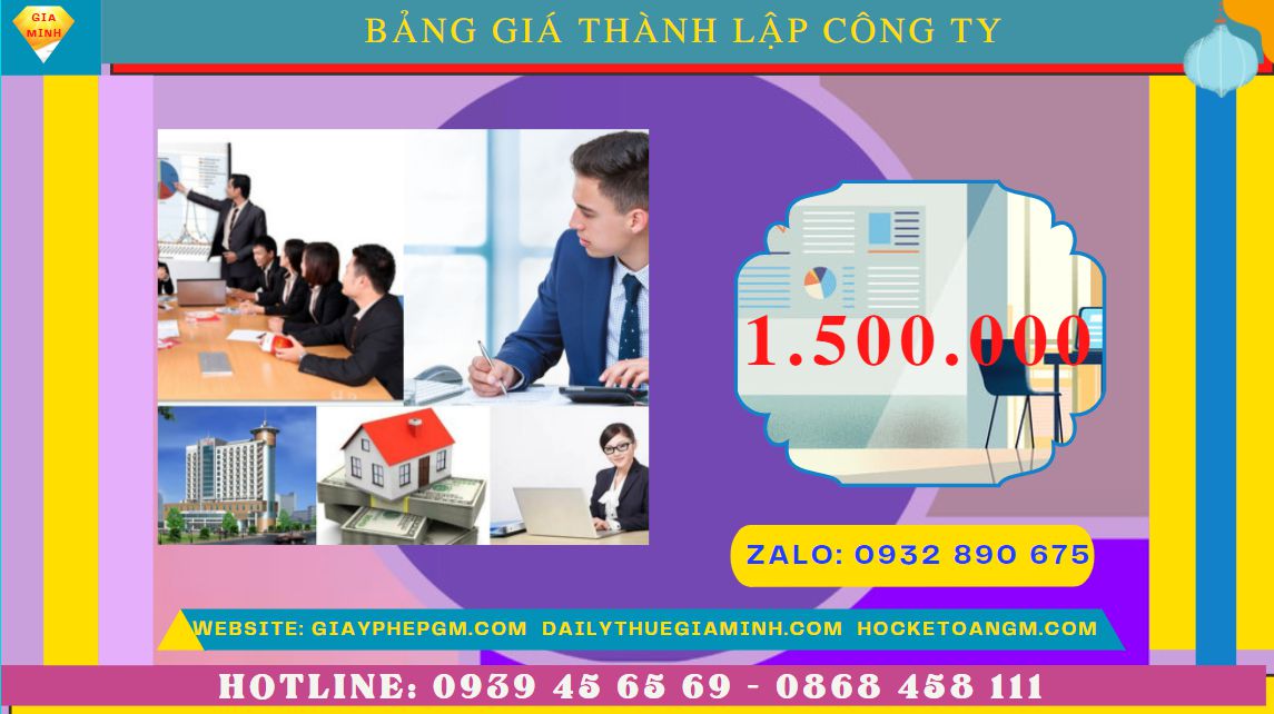 Chi phí thành lập công ty spa trọn gói tại Nam Định