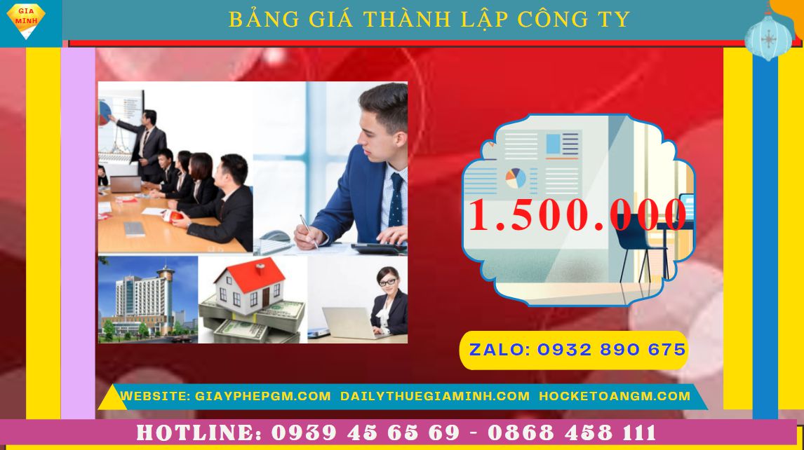 Chi phí thành lập công ty spa trọn gói tại Nghệ An