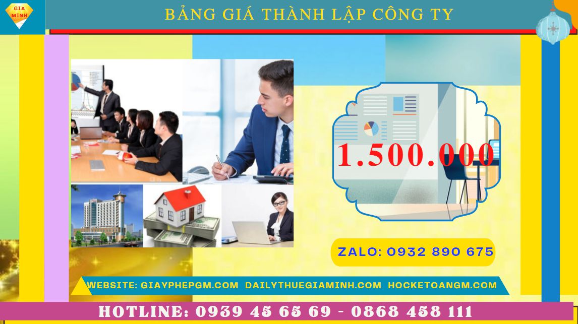 Chi phí thành lập công ty spa trọn gói tại Ninh Bình