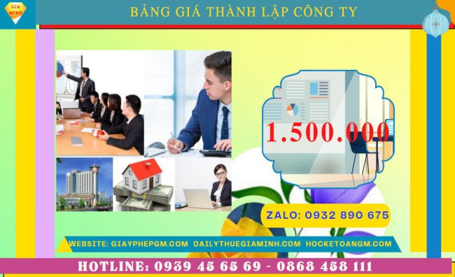 Chi phí thành lập công ty spa trọn gói tại Phú Yên