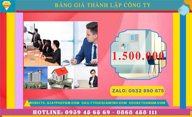 Chi phí thành lập công ty spa trọn gói tại Quảng Trị