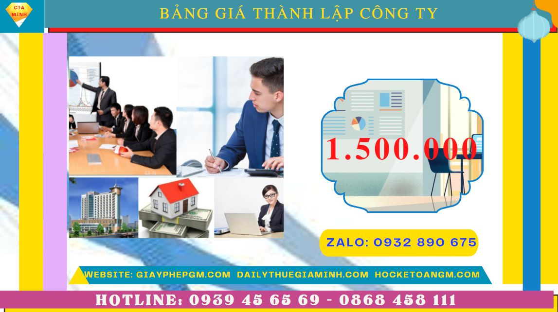 Chi phí thành lập công ty spa trọn gói tại Thành Phố Huế