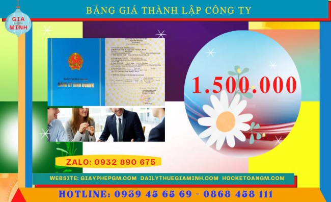 Chi phí thành lập công ty spa trọn gói tại Trà Vinh